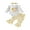 Yellow Bow, variant on BemeyourBBs Infant Baby Girls Easter Chick Outfits Cute Girls Spring Clothes Long Sleeve Letter Print Romper Chicken Print Flared Pants Sets Headband Newbron Coming Home Outfit