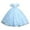 Blue, variant on Mercatoo Flower Girl Dress Long Tulle Ruched Pageant Dress Sparkly A Line Gown P𝐚rty Dresses P𝐚rty Princess Prom Dress