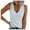Blue, variant on Women'S V-Neck Undershirt Sleeveless Button-Down Casual Undershirt Shirt T-Shirt (Blue,Xxl)