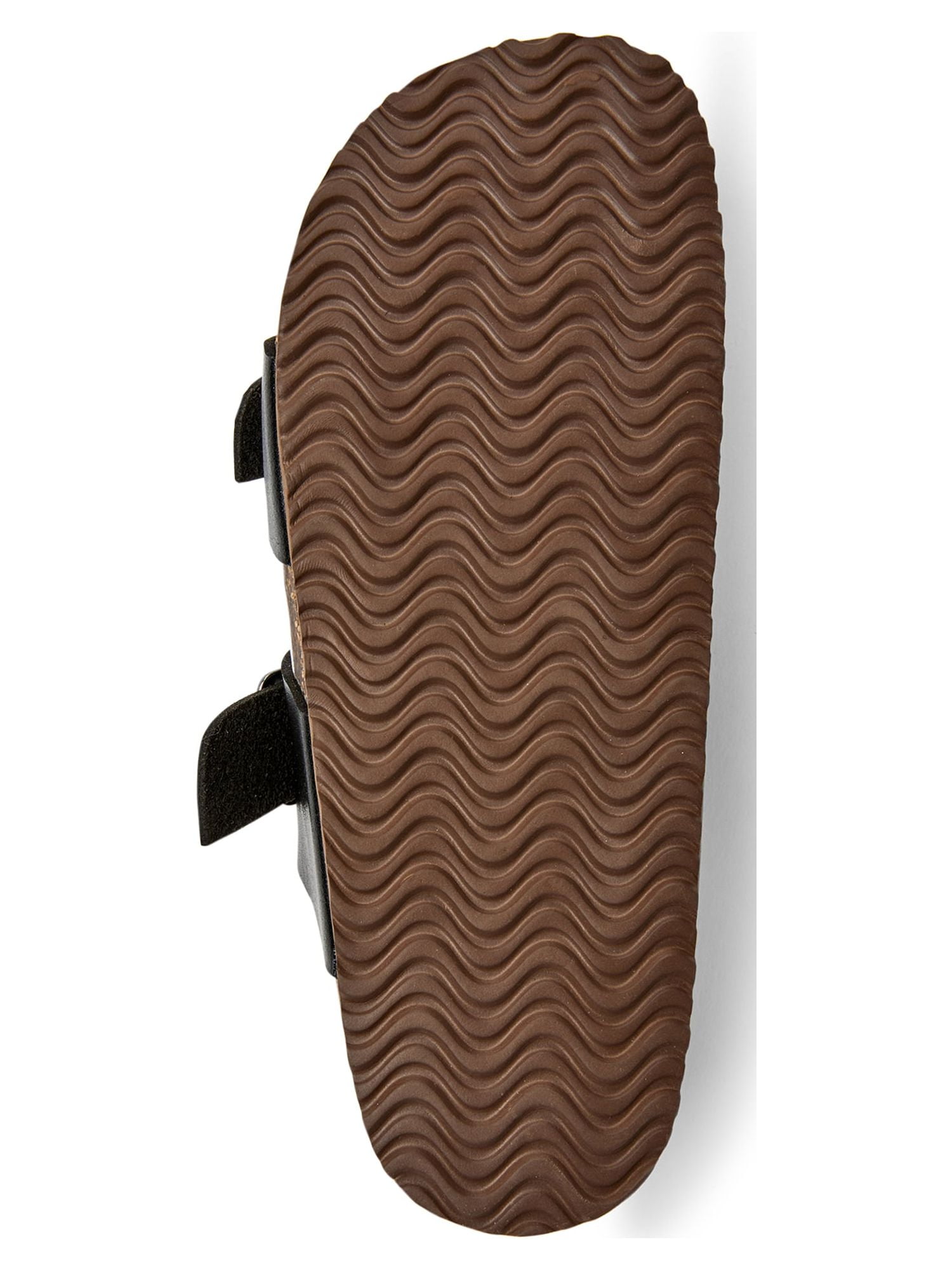 Time and Tru Women's Two Band Slide Sandals