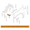 thumbnail image 3 of For 14-18 Mazda3 2.0L & 2.5L Front Fender Brace Support Bracket Steel Right Side, 3 of 5