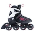 thumbnail image 2 of K2 Kinetic 80 Womens Inline Skates - Black/Berry / 7.0, 2 of 3