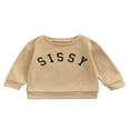 thumbnail image 1 of PENGXIANG Uni Bébé Sweat-Shirt à Manches Longues en Coton Automne Haut, 1 of 6