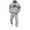 men's tracksuits MH5 Light Gray, variant on TSHXS Sweat Suits Men 2 Piece Set For Men Mens 2 Piece Sweatsuit Outfits Hoodie Sweatshirt & Joggers Sweatpants Set Tracksuit XXXL
