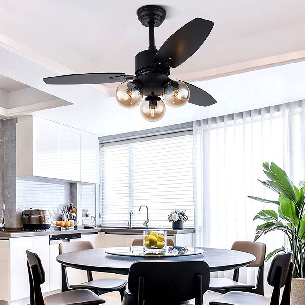 Ceiling Fan Chandelier for the Living Room, Bedroom, Dining Room, Hall, Restaurant, Bar and Other Places