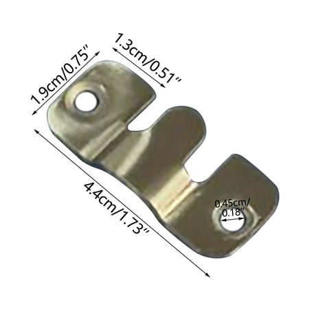 

Tool Kit Tools Furniture Stainless Steel Connectors Stainless Steel Hooks Bed Hooks Photo Frame Hooks Hardware Connectors 6PCS A