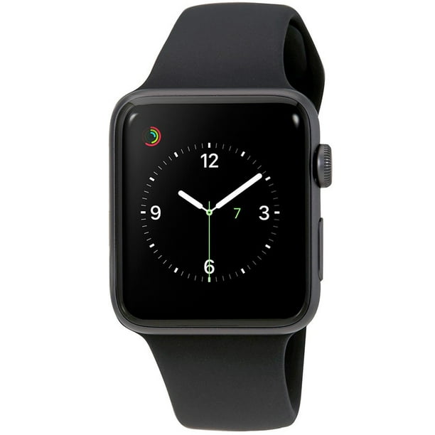 Apple Watch Series 3 Nike Smartwatch 42mm Mql32ll A Space Gray Certified Refurbished Walmart Com Walmart Com