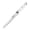 Sliver&White, variant on Klaus Meyer Stahl High Carbon Exclusive German Steel 8 inch Carving Knife (Black)