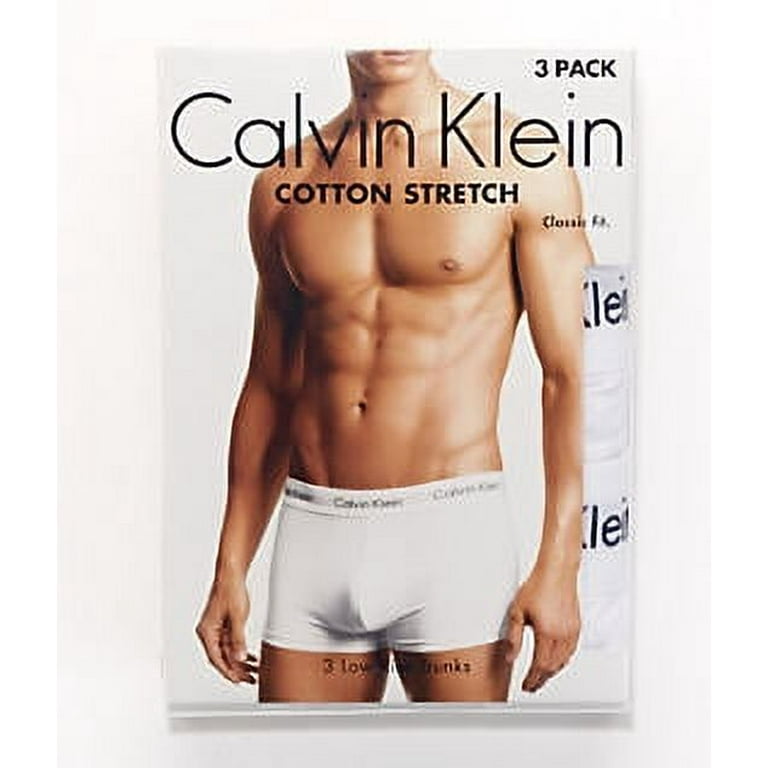 Calvin Klein Cotton Stretch Low Rise Trunk 3-Pack 
