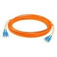 thumbnail image 1 of AddOn 2m SC OM1 Orange Patch Cable - Patch cable - SC/UPC multi-mode (M) to SC/UPC multi-mode (M) - 2 m - fiber optic - duplex - 62.5 / 125 micron - OM1 - halogen-free - orange, 1 of 6