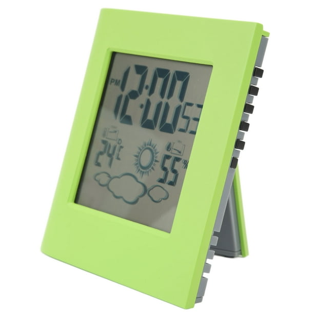 Despertador Clima Y Temperatura Bateria Solar Dual Walmart en linea