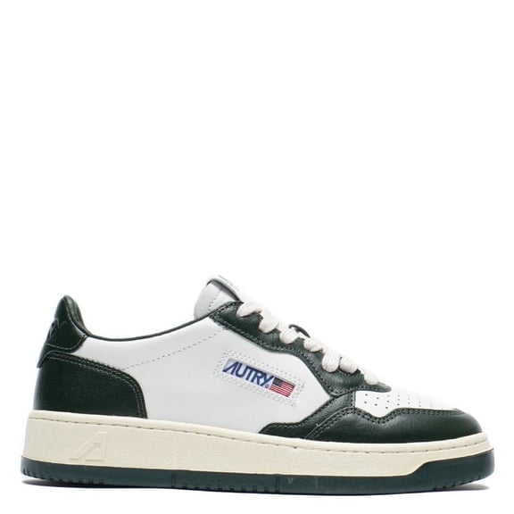 Autry Medalist Low-Top Leather Sneakers, Brand Size 37 ( US Size 7 )