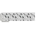 thumbnail image 2 of Ambesonne Kangaroo Fabric by the Yard Upholstery, Seashell Built in Animals, 3 Yards, Pale Grey Black, 2 of 4