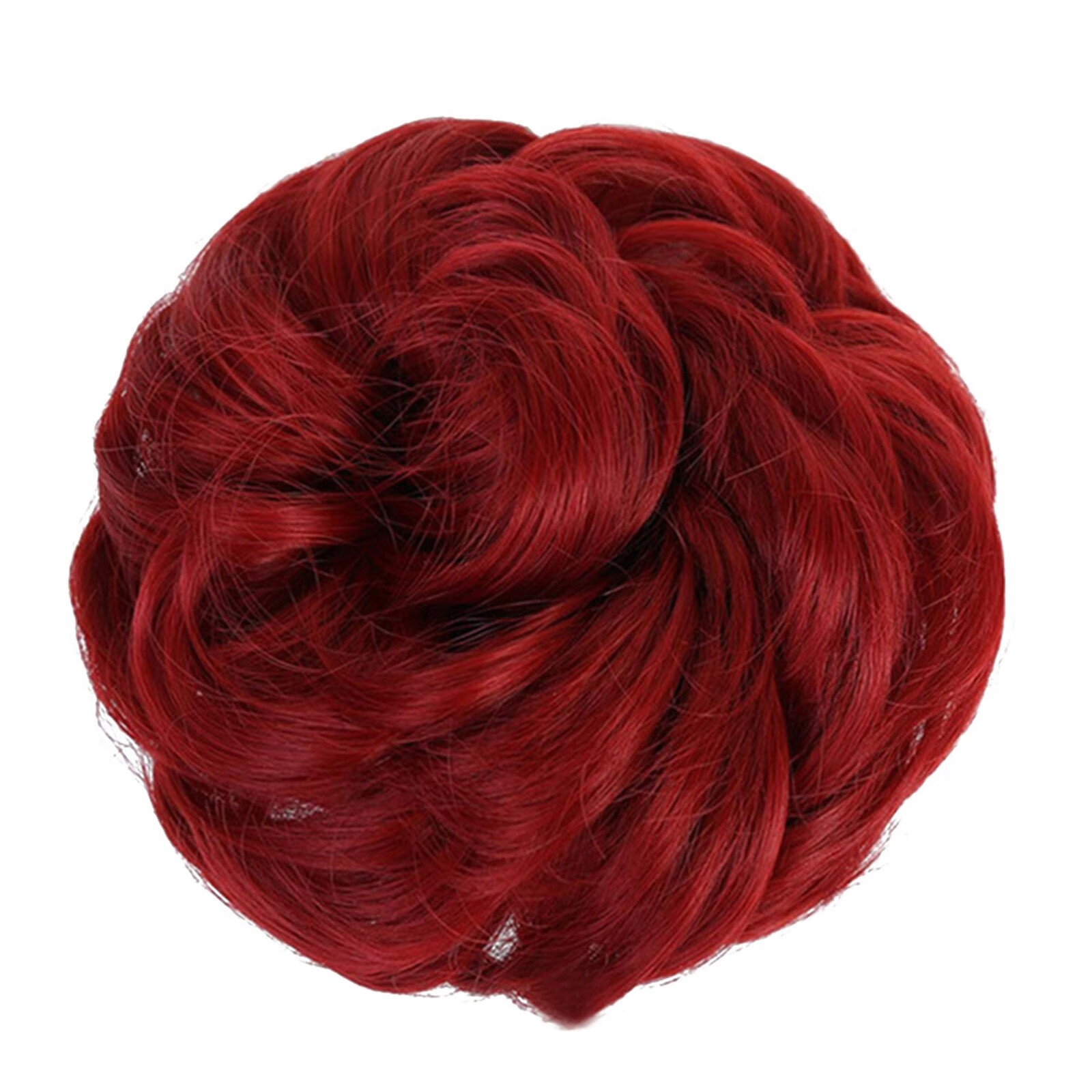 Sehao Curly Bun Extension Messy Bun Hair Piece Scrunchie Updo Wrap Hair