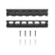 thumbnail image 1 of Soporte para Caña de Pescar, Estante de Almacenamiento para Caña de Pescar, Tienda de 6 Cañas, Soporte para Caña de Pescar de Montaje en Pared, Organi Negro, 1 of 8