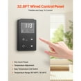 thumbnail image 4 of KFFKFF Propane Tankless Water Heater, 8Gal Outdoor 191000 BTU Instant Hot Water Heater, Smart Temperature Control & 3/4 inch NPT Interface& Multiple Security Protections, 4 of 9