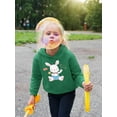 thumbnail image 2 of Cute Bunny With Flower Hoodie Toddler -Image by Shutterstock,  5 Toddler, 2 of 4