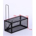 thumbnail image 2 of RV Trampa para ratas de jaula de captura múltiple, sensibilidad ajustable, sin matar, reutilizable, uso en interiores/exteriores, para atrapar ratones, ratas y otros roedores de tamaño similar Rojo Verde, 2 of 3