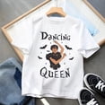 thumbnail image 1 of Camiseta con estampado de dibujos animados para mujer, ropa de moda Gótica para niñas y niños, Tops informales divertidos, regalo de cumpleaños para niños, 1 of 4