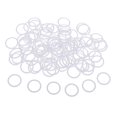 thumbnail image 2 of 100 piezas de de metal blanco, ajustador de correa, deslizador, redondo, suministros de lencería, costura 10mm Hugo Ajustador de la correa del sujetador, 2 of 10