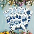 thumbnail image 2 of Retro Floral Paper Napkins Reusable Blossom Hand Towel Decorative Wedding Party Dessert Dinner Napkins 100pcs, 2 of 6