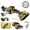 Two batteries + one blade, variant on 20V 3" Mini Cordless Circular Saw with Battery & Charger, 25000RPM, Blade Guard Included, Cuts Tile Wood Metal Plastic, for DIY & Construction