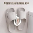 thumbnail image 5 of 2 pcs white plastic wall mounted shoe shelves - wall mounted S, 5 of 5