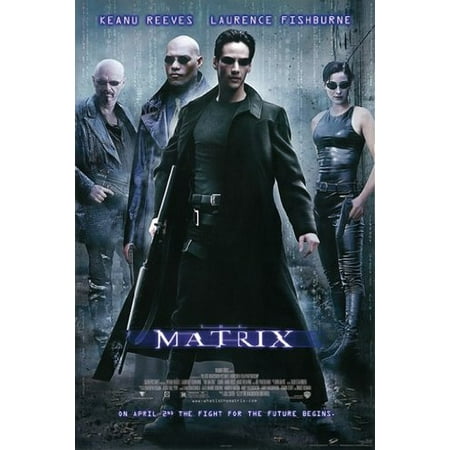 The Matrix Poster Keanu Reeves New 24x36 Walmart Com Walmart Com