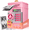 Pink, variant on RNKR Kids Electronic Piggy Bank, Password Protected ATM with Auto Cash Roll, Coin Slot, Sound Effects and Secure Safe Box Toy, Pink