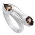 thumbnail image 4 of Natural Smoky Quartz - Brazil 925 Sterling Silver Ring s.6 Jewelry DGR1128_D_6 R-1190, 4 of 7