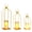 Gold, variant on Modern Gold LED Candle Lanterns Set of 3, Flickering Flameless Candles with Timer and Remote, Indoor Outdoor Decorative Centerpiece for Porch Table Fireplace Farmhouse Decor