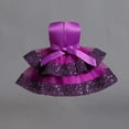 thumbnail image 6 of Coerni Baby Girl Pageant Dress Sequins Dress Toddler Flower Wedding Birthday Party Gown Dresses 12 Months Clothes Girls, 6 of 8