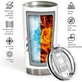 thumbnail image 5 of 20oz Wife Nutrition Fact Tumbler - Gift for Wife from Husband - Christmas, Mothers Day, Valentines, Birthday Gift Idea for Wife - I''m Not Spoiled My Husband Just Love Me - Stainless Steel, 5 of 6
