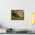 thumbnail image 3 of Majestic Brown Bear Art Majestic Brown Bear Print Animal Wall Art Wildlife Canvas Prints Wall Art Ready to Hang Unframed, 3 of 18