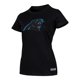 thumbnail image 2 of NFL Playera Aficionado Básica Carolina Panthers Negro para Mujer, Talla Chica, 2 of 5