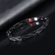thumbnail image 3 of Twisted Dragon Terapia magnética Pareja Pulsera Brazaletes desmontables (Negro) Ygjytge Cuidado Belleza, 3 of 3