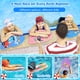 thumbnail image 3 of Tabla de natación MoKo para niños en forma de medusa azul con diseño de caricatura, 3 of 7