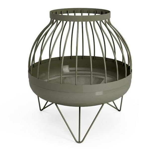 Curonian R7-GBXQ-BN5T Solid Steel Wood Burning Fire Pit Nida