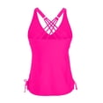 thumbnail image 4 of HAPIMO Women's Bikini Set Modest Coverage Swimming Use Ideal For Summer Water Activities Comfortable For All Day Wear Hot Pink M, 4 of 6
