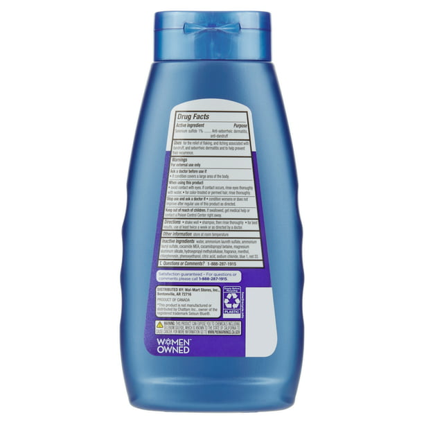 Medicated Dandruff Shampoo with Selenium 1%, 11 Fl oz - Walmart.com