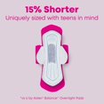 thumbnail image 4 of Almohadillas sanitarias U de Kotex Balance Teen Ultra Thin Overnight, 4 of 9