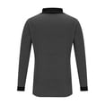 thumbnail image 5 of Long Sleeve Tops for Men Sweatshirts for Men Trendy Clearance Fleece Pullover Men Blue Men's Hoodies Graphic Black Sweaters for Men Button up, 5 of 6