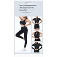 thumbnail image 3 of Conjunto de fitness sin costuras, transpirable y de secado rápido, M, 3 of 5