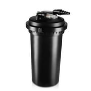Pond Pump Filter Bio Water Pressure Filter with Ultraviolet Feature UV Light Sterilizer Bulb Canister System Koi Fish Aquarium Tank Garden Water Clarifier 2700 - 8000 Gallons (30000L)