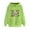 A1202004-Green, variant on SwiftWear Fashion Mardi Gras Hoodie Women Long Sleeve Spring Fall Tops Casual Drawstring Hoodie with Pocket Red