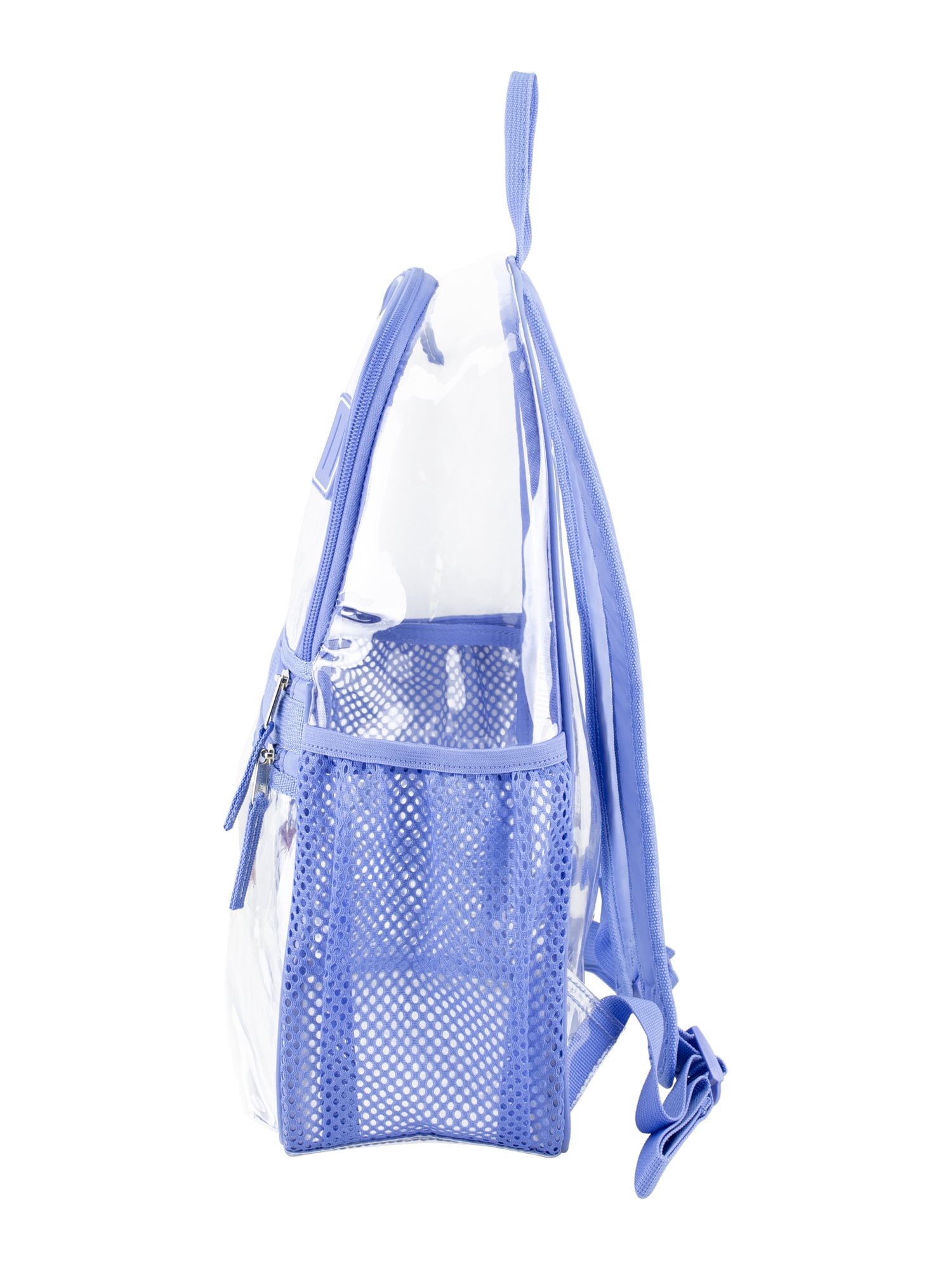 Eastsport Clara Clear Backpack Bundle w/ Zipper Pouch, Persian Jewel