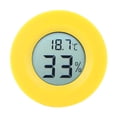 thumbnail image 1 of Termómetro higrómetro digital, mini termómetro higrómetro digital circular integrado, medidor de temperatura y humedad, compacto y liviano, 1 of 9