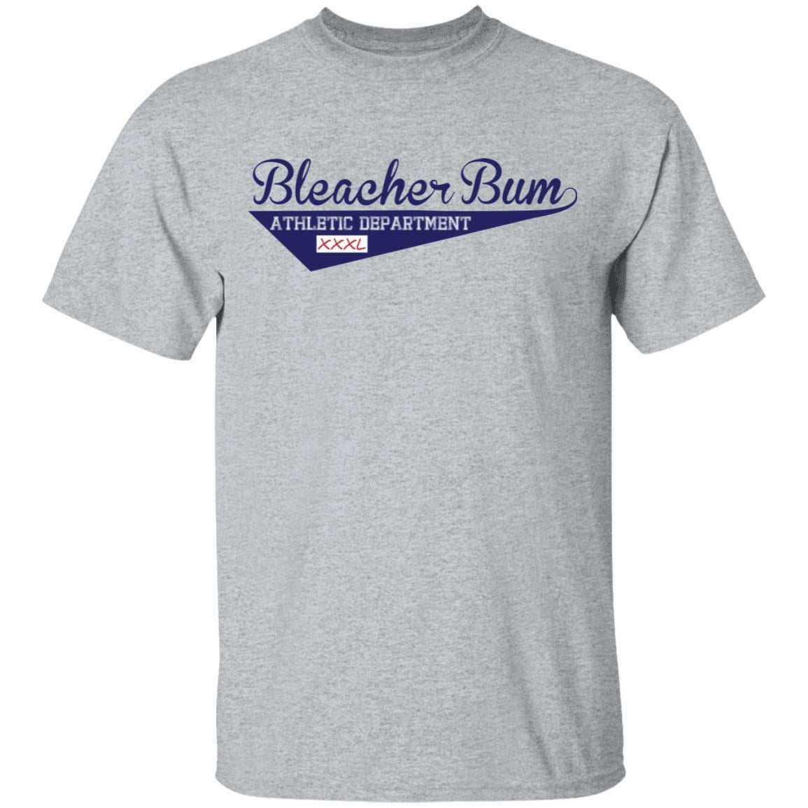 Wrigley Field Bleacher Bum Athletic Dept. T-Shirt, Size: 4XL, Gray