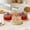 A, variant on UJMNHYGT 360° Smooth Rotating Snack Spinner with Lid, 4 Sealed Compartment Tray that Spins, Stackable Snackle Box for Fruits Candy Veggie Organizer for Party Game Night Coffee Table Travel Picnic