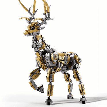 Remocguys Mechanical Deer Building Blocks Set Compatible with Lego Animal for Adults Kids 924 Pcs